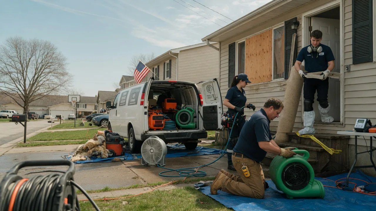 Water Damage Restoration in Dalbo, MN near me